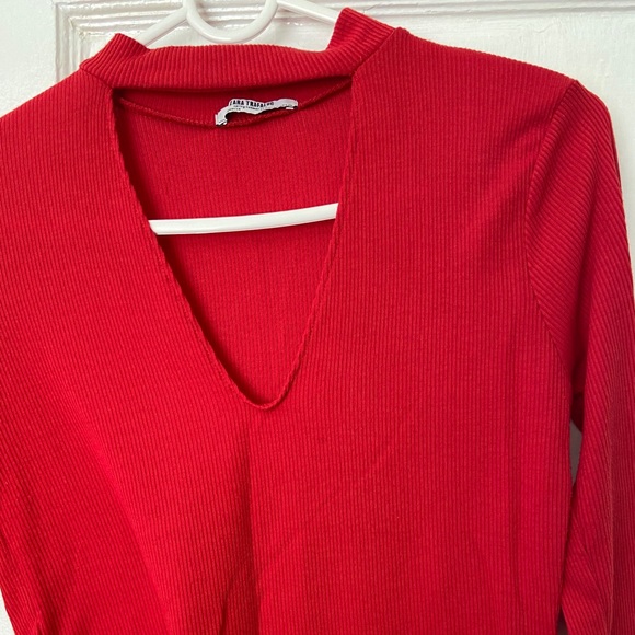 ZARA CHOKER SHIRT - Picture 4 of 4